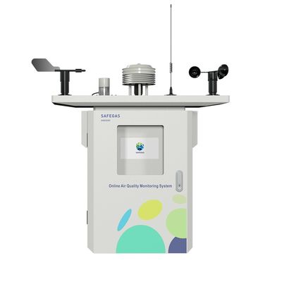 Ambient Air Quality Monitoring System with 7-in-1 Gas Detection, PM2.5/PM10, Meteorology, 7″ Touch Screen, and RS485/4G/LoRA Connectivity