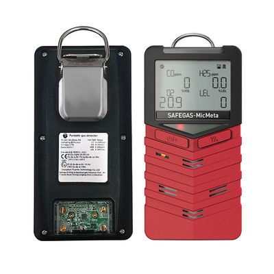 Portable Multi Gas Detector with IP66/IP68 Protection Diffusion Sampling and Bluetooth Transmission for Industrial Use