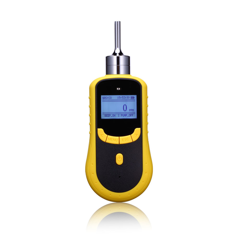 High Precision Gas Sensor Portable Detector with Pump Suction and 100h Operating Time