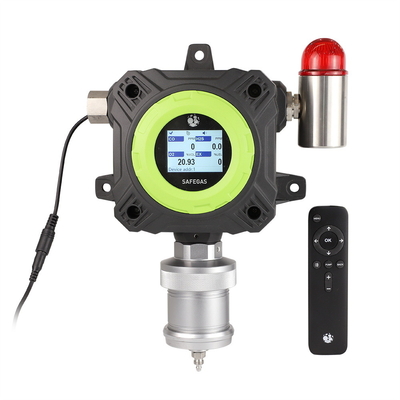 LEL, CO2, CO, H2S, O2 5 In 1 Gas Detector Fungsi Wireless Sensor Impor