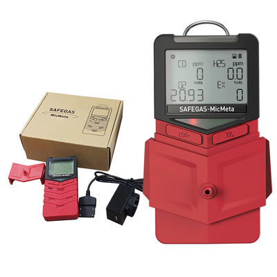 Detektor Gas Multi Kompak MicMeta dengan Perlindungan ID-Kata Sandi untuk Inspeksi Masuk Ruang Terbatas