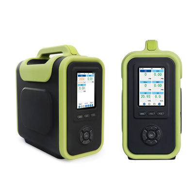 Portable Multi Gas Analyzer 18 In 1 Detect Customized Flue Gas Detector dengan Struktur Internal Modular